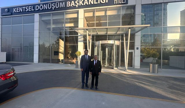 Oğuzeli Belediye Başkanı Öztekin’den Ankara’da kritik temas!