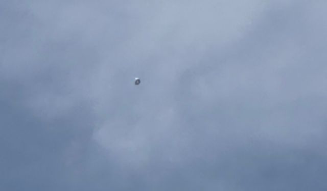 Gaziantep’te gökyüzünde tanımlanamayan cisim görüldü