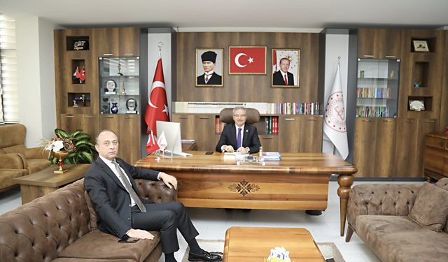 Hakan Çakıcı’dan Gaziantep İl Müdürü Arpacı’ya hayırlı olsun ziyareti…