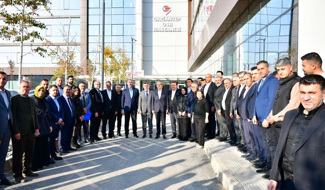 Gaziantep OSB Hastanesi hizmete açıldı! İş kazalarına dakikalar içinde müdahale…