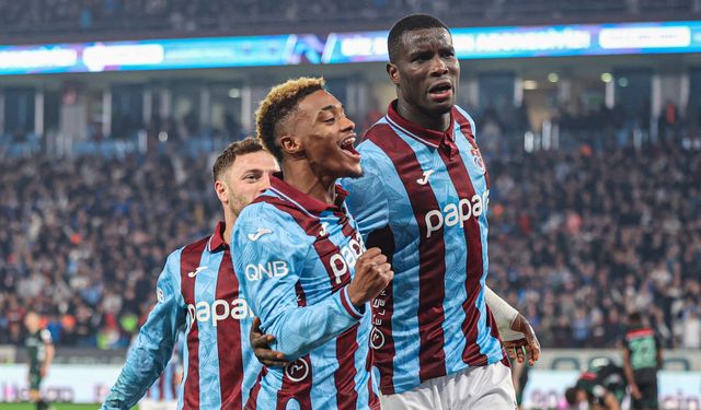 Trabzonspor evinde zorlanmadı! Konyaspor'u 3-1 mağlup etti