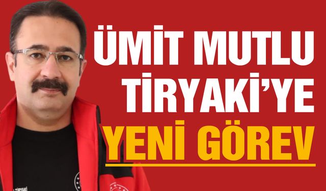 Ümit Mutlu Tiryaki'ye yeni görev! İnayet Topçuoğlu Hastanesi’nin Başhekimi Oldu