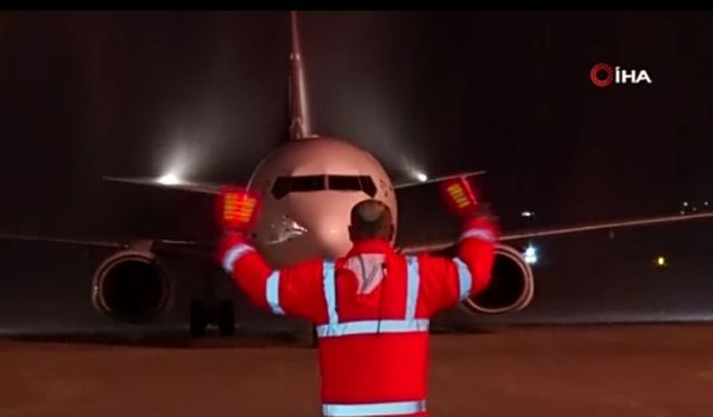 Süleymaniye'de bir ilk! Türkiye'den uçuşlar başladı