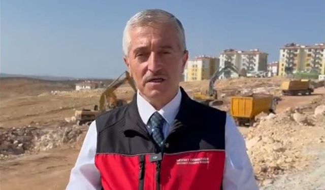 Gaziantep’te 10 bin konut projesinde çalışmalar başladı! Bir yıl içinde tamamlayacağız…