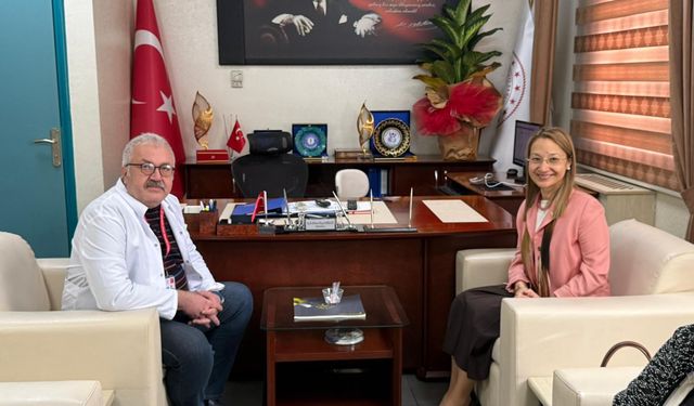 Gaziantep Milletvekili Bakbak’tan Başhekim Kırkgöz’e ziyaret! Sağlık yatırımları hız kesmeyecek