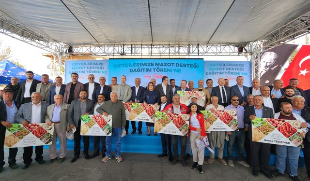 Gaziantep’te üreticilere büyük destek! Volkan Petrol’de tören düzenlendi…