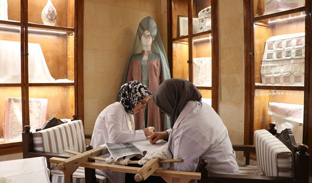 Antep işi nakışının gelecek nesillere aktarılması hedefleniyor