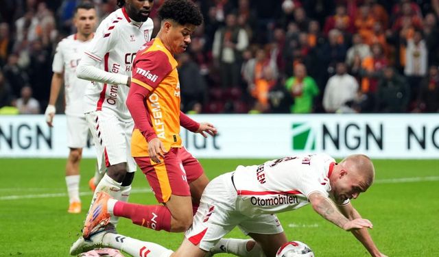 Galatasaray, Samsunspor engelini aştı! 3-2 mağlup etti…