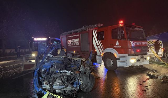 Zincirleme kaza! Beton mikseri kontrolden çıktı! Ölü ve yaralılar var