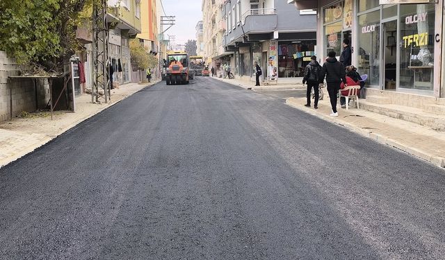 Araban’da asfalt çalışmaları sürüyor