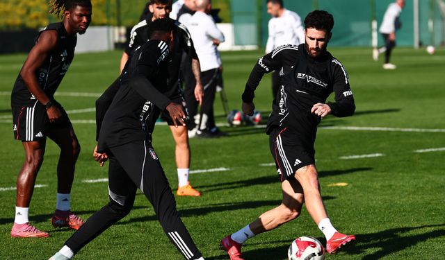 Beşiktaş’ta Gaziantep FK mesaisi devam ediyor!