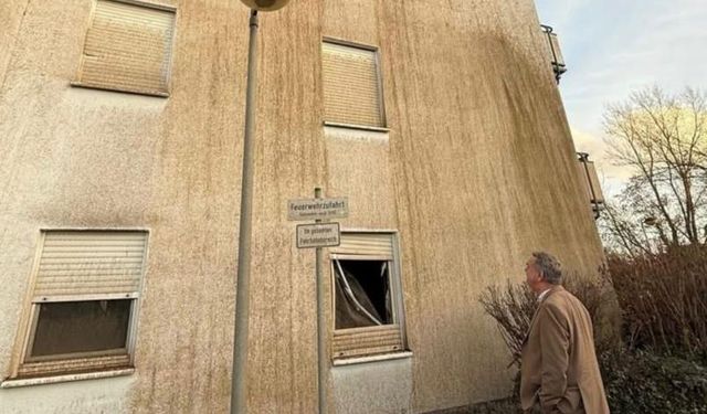 Almanya'da patlatma: 28 konut hasar gürdü onlarca kişi evsiz kaldı