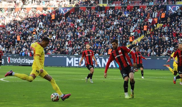 Gaziantep FK tek golle devrildi: 0-1