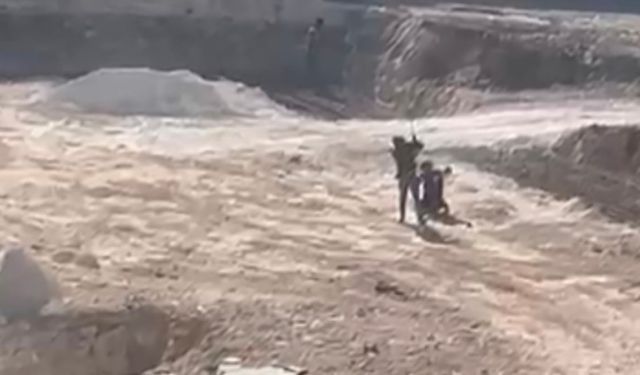 Gaziantep'te inşaat alanında skandal! Çocuk işçi inşaat alanında darp edildi! Sosyal medyada yoğun tepki aldı