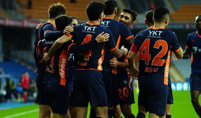 Başakşehir, bu sezon ilk kez rakip fileleri 5 kez havalandırdı