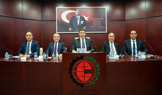 GTO'da yılın son toplantısı: Gaziantep ekonomisi yüzde 8,2 büyüdü!