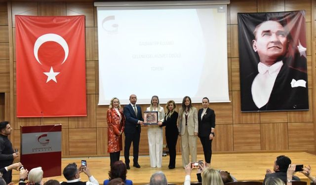 Gaziantep Kulübü Hizmet Ödülü Töreni gerçekleştirildi