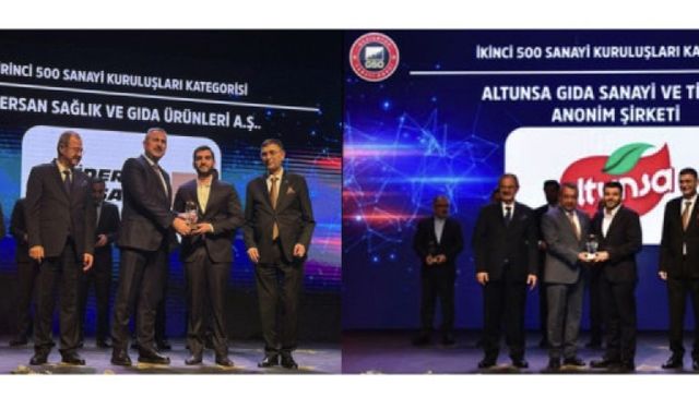 Altunkaya Holding’in şirketlerine 2 ödül birden