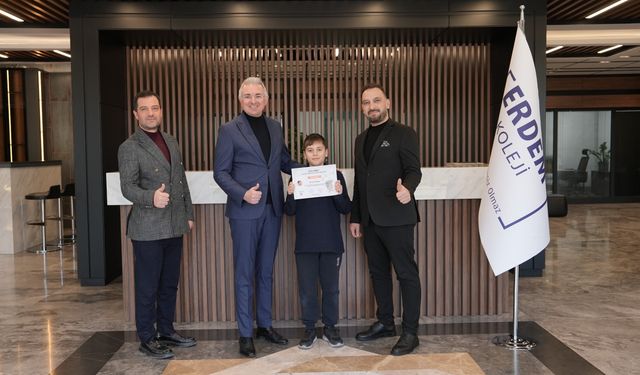 Erdem Koleji öğrencisinden üst düzey başarı!