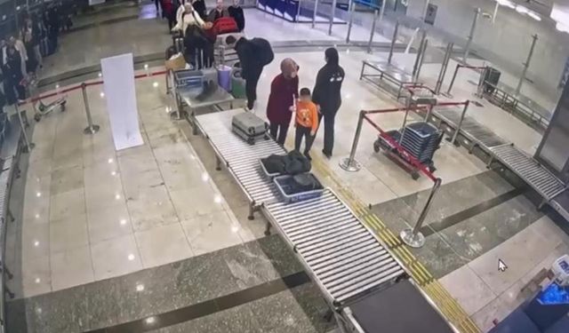 Adliyesindeki hırsızlık olayı firarisi ve eşinin kaçış görüntüleri ortaya çıktı (VİDEO HABER)