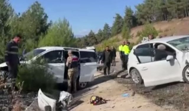 Gaziantep plakalı iki araç kaza yaptı: 5'i ağır 6 yaralı