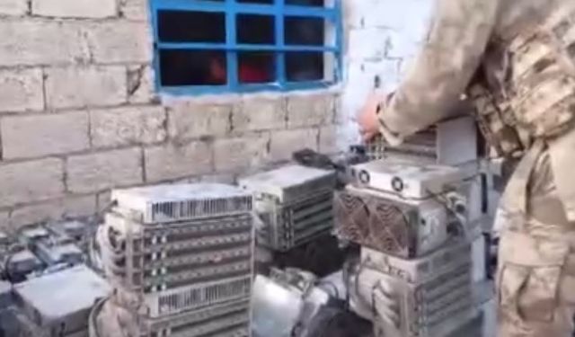 Gaziantep'in komşu ilinde gizli kripto tesisi: Aylık bin çeyrek altın değerinde kaçak elektrik tüketimi!