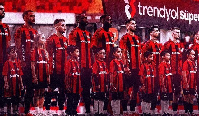 Gaziantep FK’nın Süper Lig'de ilk yarı karnesi belli oldu!