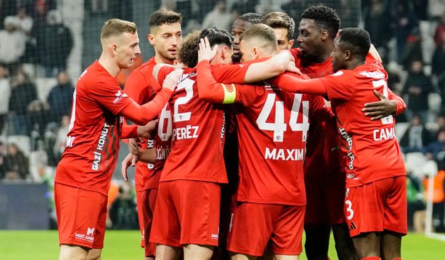 Beşiktaş - Gaziantep FK maçında gol sesi! Gaziantep FK 1-0 öne geçti