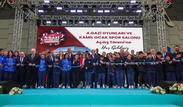 Gazi şehir, uluslararası standartlara uygun yeni spor salonuna kavuştu