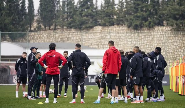 Gaziantep FK, Beşiktaş JK maçına hazır