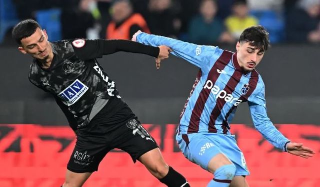 Trabzonspor evinde kaybetti! Alanyaspor'a 1-0 mağlup oldu