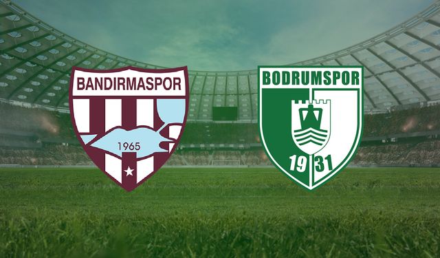 Bandırmaspor- Bodrum FK maçı ne zaman, saat kaçta, hangi kanalda?
