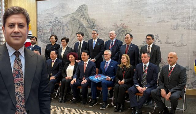 Ali Şahin’den Güney Kore’de diplomatik temaslar!