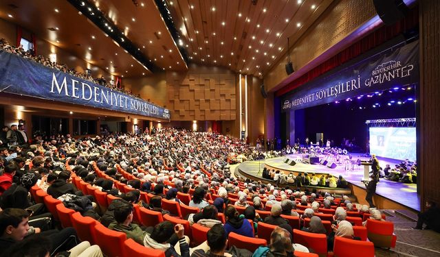 Gaziantep’te Medeniyet Söyleşileri’nin 117’ncisi gerçekleşti