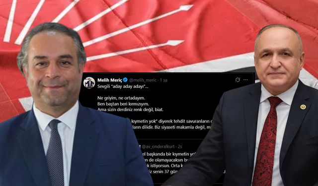 CHP Gaziantep’te kılıçlar çekildi! Meriç- Alkurt gerilimi…