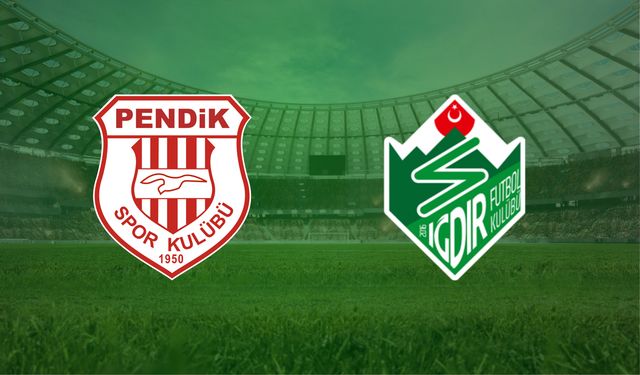 Pendikspor- Iğdır FK maçı ne zaman, saat kaçta, hangi kanalda?