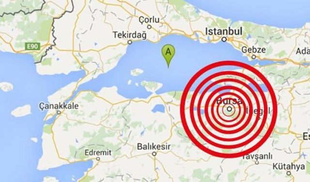 Bursa’da deprem mi oldu? 22 Aralık 2025 sabahı hangi ilçede, kaç büyüklüğünde deprem yaşandı?