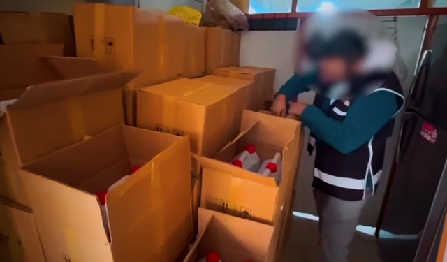 Gaziantep'inde aralarında bulunduğu illerde dev operasyon! Kaçak ve sahte alkole geçit yok...