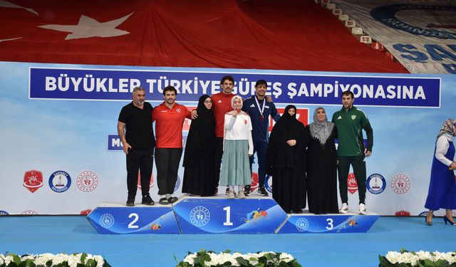 Gaziantep’te Türkiye Güreş Şampiyonası sona erdi