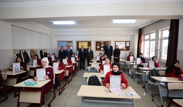 Gaziantep’te öğrenciler ‘Umre’ ödülü için ter döktü!