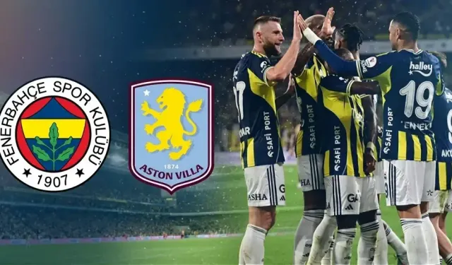 CANLI YAYIN Fenerbahçe Aston Villa maçı bu akşam saat kaçta, hangi kanalda? 22 Ocak FB maçı TRT1' de  şifresiz mi?