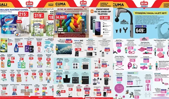 BİM Aktüel 20-23 Ocak 2026 Yeni Kataloğ! Bu hafta hangi ürünler Bime geliyor, hangi ürünler indirimde?