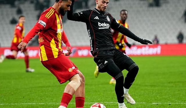 Beşiktaş: 1 - Kayserispor: 0 (Maç Özeti)