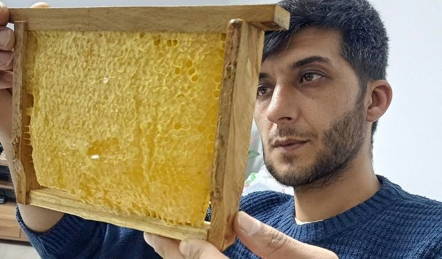 Araban'da üretilen bala yoğun talep