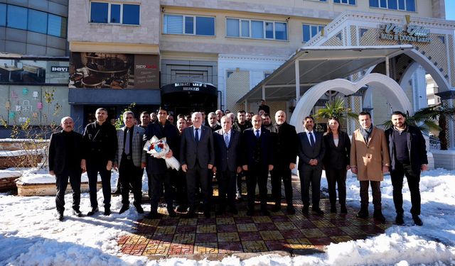 Umut Yılmaz’dan MHP Şehitkamil’e ziyaret! Neler konuşuldu?