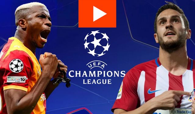 Galatasaray Atletico Madrid maçı başladı mı? TRT 1 nereden izlenir? muhtemel 11’ler
