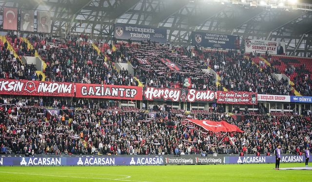 Gaziantep FK Yönetiminden taraftara büyük jest!