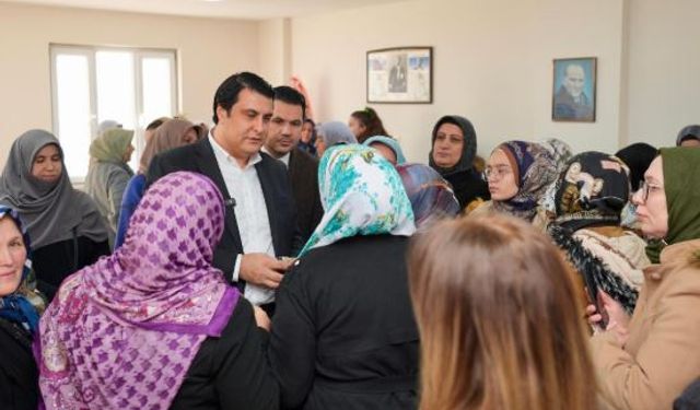 Başkan Yılmaz kadınlarla bir araya geldi! Planlanan yatırımlar anlatıldı…