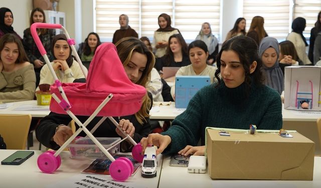 Gaziantep’te öğrencilerden görme engelli annelere özel proje!