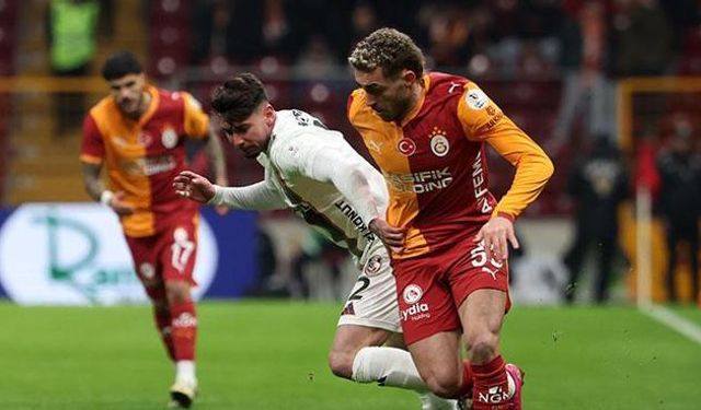 Şampiyonluk yolunda Galatasaray’a evinde Gaziantep şoku! Berabere kaldılar